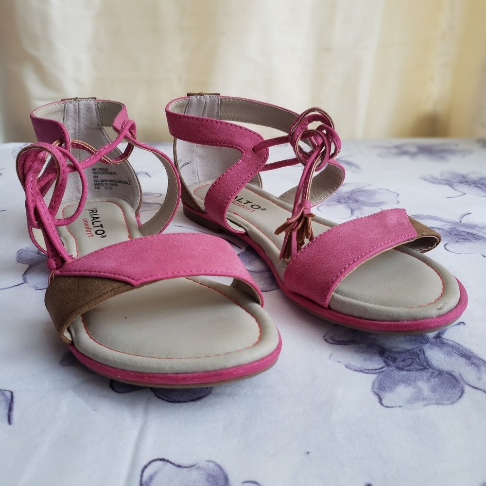 Women's Rialto Comfort Ankle Strap Sandals Sz 6M